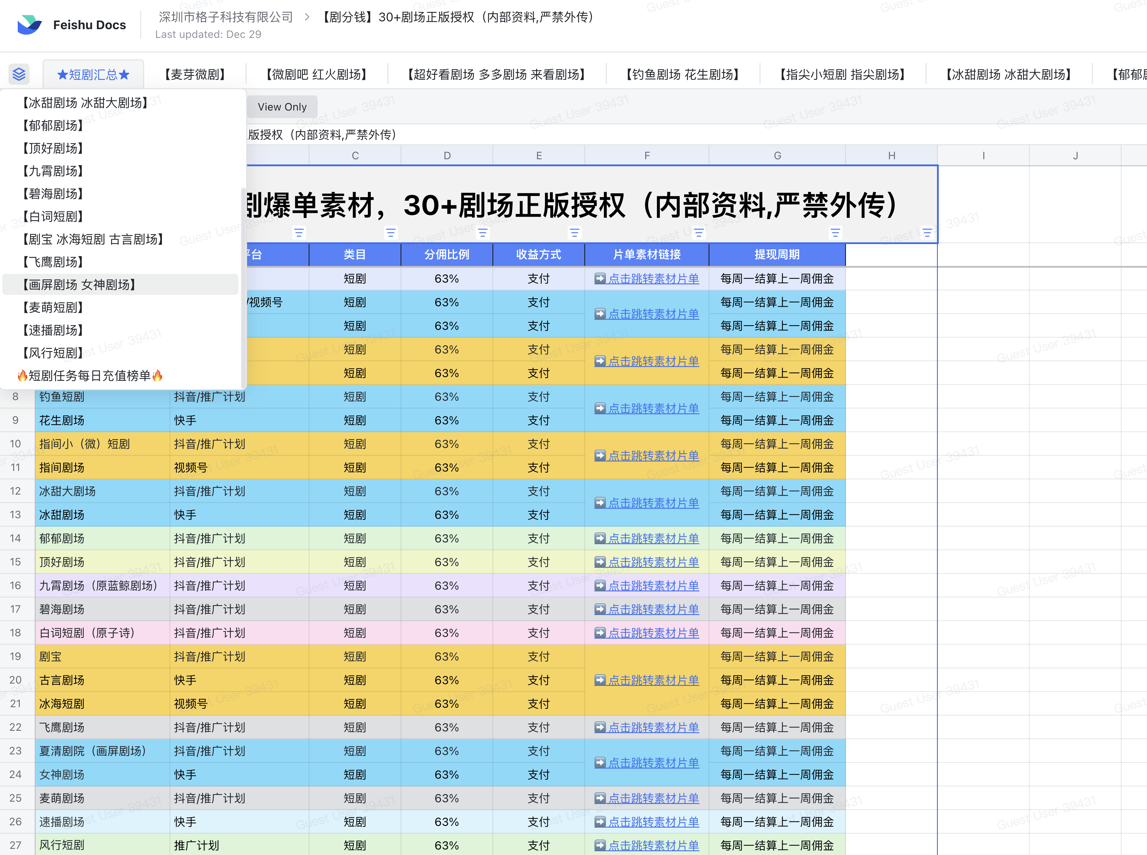 短剧CPS推广项目,提供5000部短剧授权视频可挂载, 可以一起赚钱(图7)