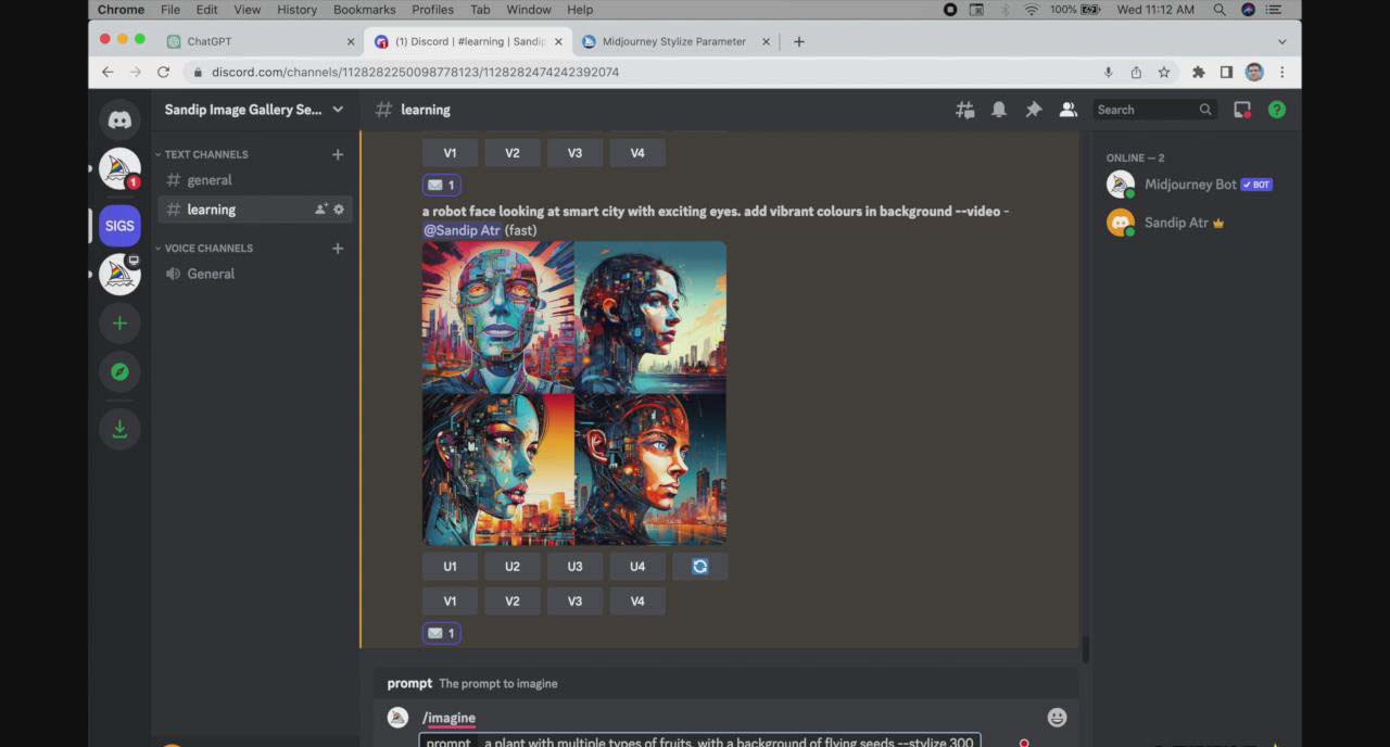 ChatGPT4 和 MidJourney AI 绘画聊天革命性指南教程-33节视频课-中英字幕(图4)