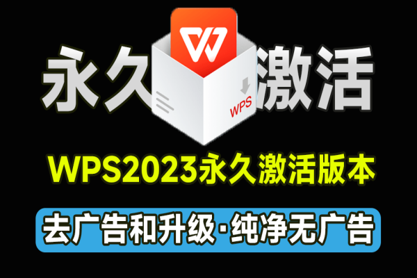 WPS2023专业增强永久激活版，内置永久序列码，内置VBA去除广告和升级