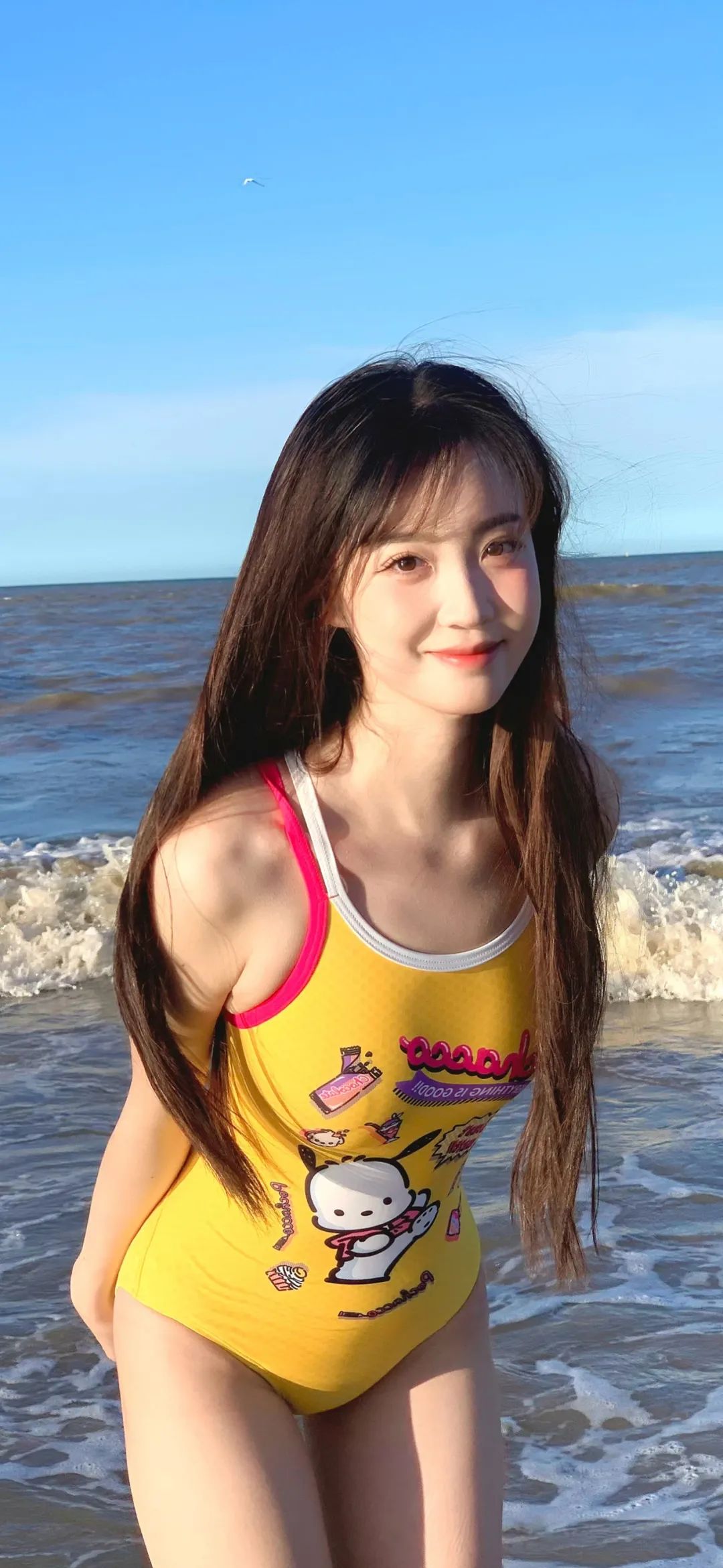 清纯又迷人的夏日美女手机锁屏壁纸图片(图4)