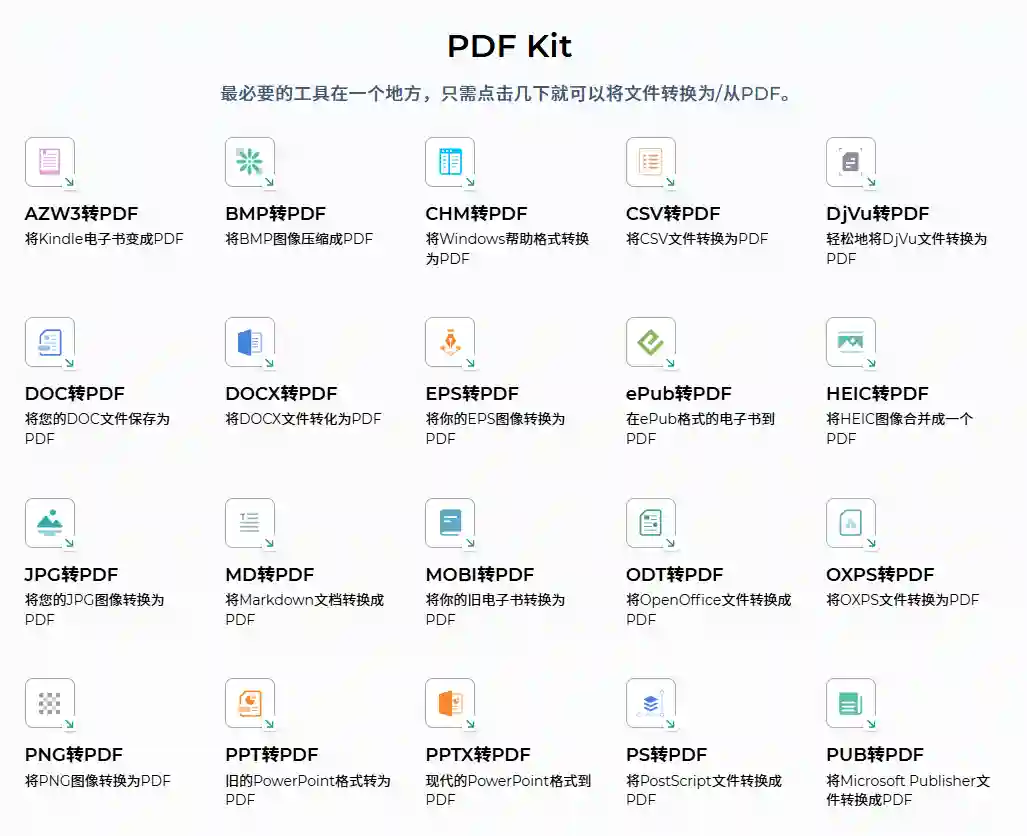 电子书格式转换站PDF转Epub等格式互转无需注册在线转换(图2)