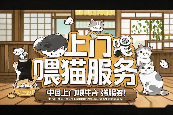 【上门喂猫服务】10天赚1400，春节兼职也能轻松变现！【飞书文档教程】