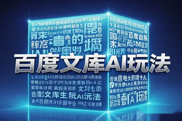 【百度文库AI玩法】小白也能月入1万，无脑操作，长期被动收入！