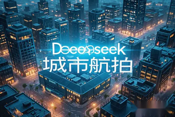 用Deepseek做城市航拍大片项目实操+变现方式，手把手教你轻松上手