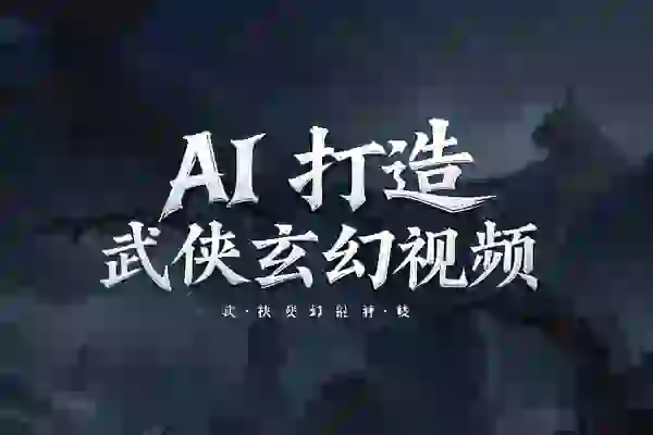 AI 打造武侠玄幻视频条条原创画风惊