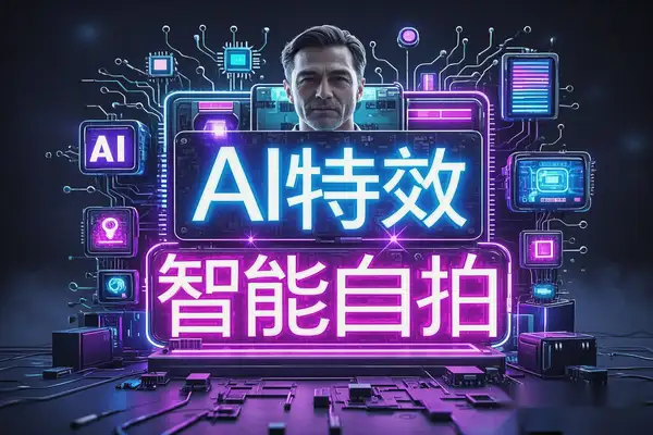 自拍会员版来袭：AI特效一键合成，开启智能自拍新时代