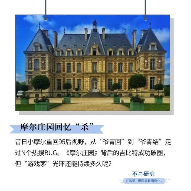 《摩尔庄园》破圈，“游戏茅”吉比特还能走多远？