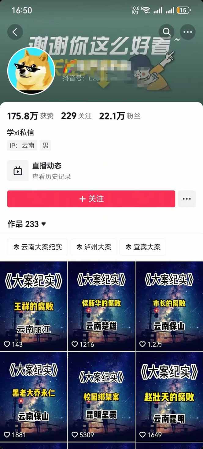 AI大案纪实短视频制作课，文案生成+剪辑教学+伙伴计划，单条收益7-10元(图2)
