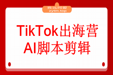 AI+TikTok出海营:AI脚本剪辑+工具应用+潮玩服装货盘,30天涨粉10w月销.8w(图1)