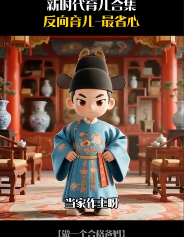 拆解育儿赛道视频结合AI的新玩法条条爆款视频(图2)