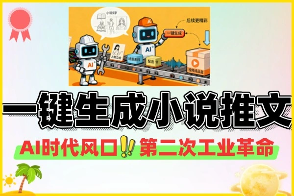 工作流一键生成小说推文视频实战教学(图1)