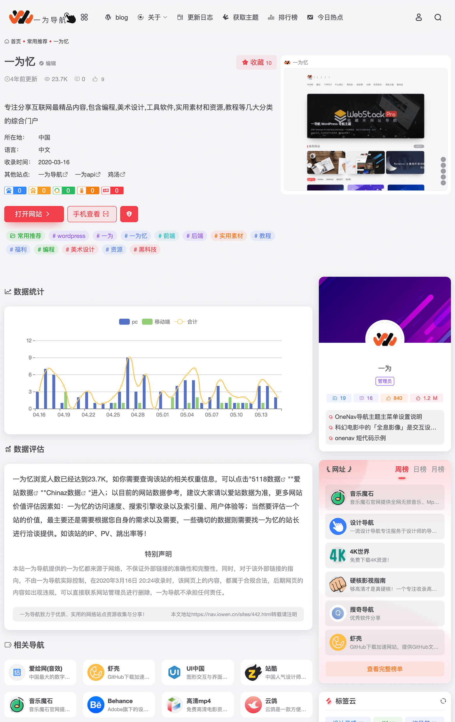 onenav导航源码一为主题wordpres主题工具箱主题模板网站源码搭建(图4)