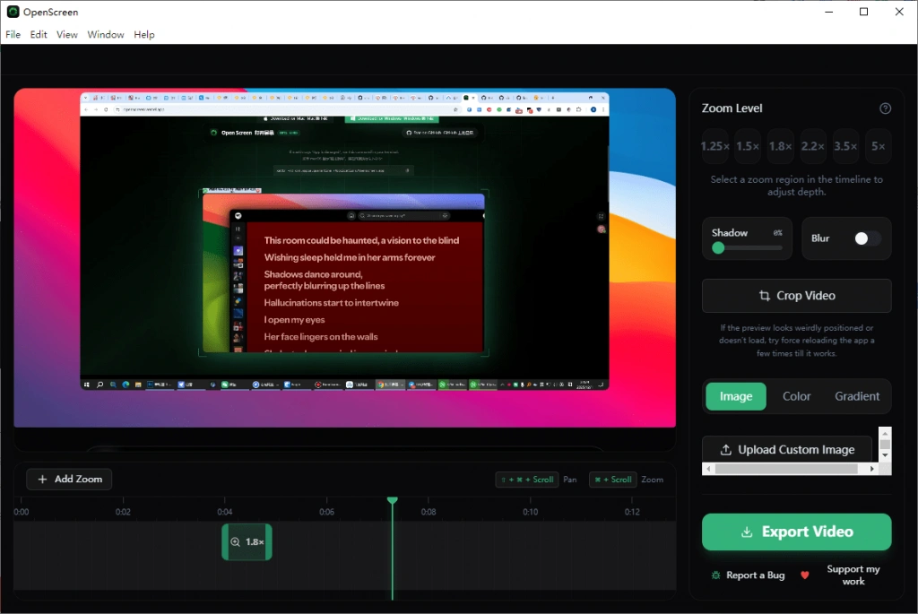 录屏自带放大镜特效让视频演示瞬间出效果-2 录屏自带放大镜特效让视频演示瞬间出效果(图2)