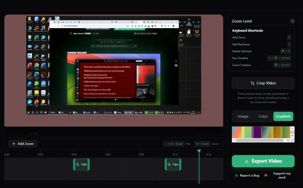 录屏自带放大镜特效让视频演示瞬间出效果-3 录屏自带放大镜特效让视频演示瞬间出效果(图3)