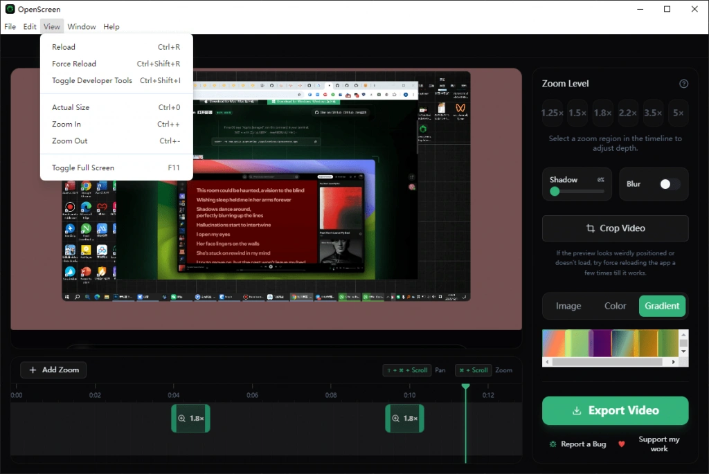 录屏自带放大镜特效让视频演示瞬间出效果-4 录屏自带放大镜特效让视频演示瞬间出效果(图4)