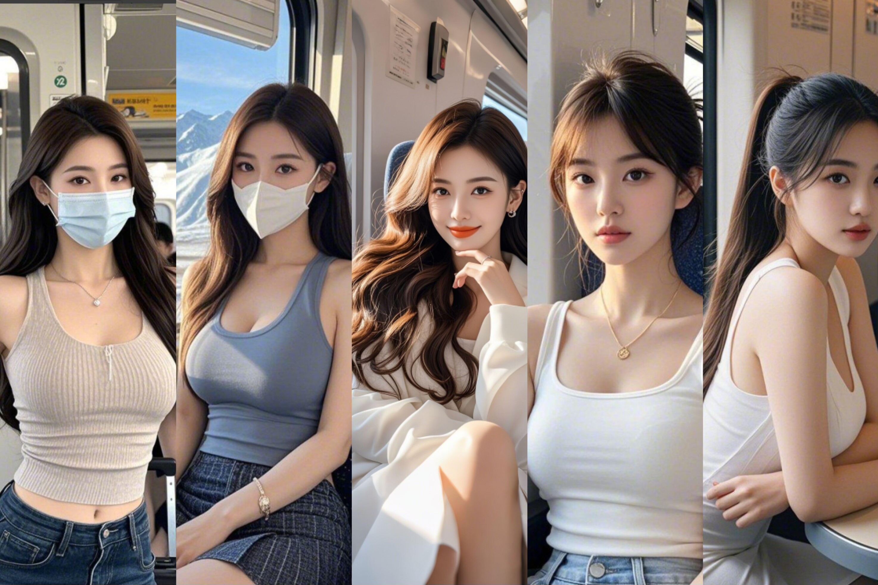 AI美女提示词+写真+AI舞蹈跳舞动作关键词+民族美女素材12月新更(图2)