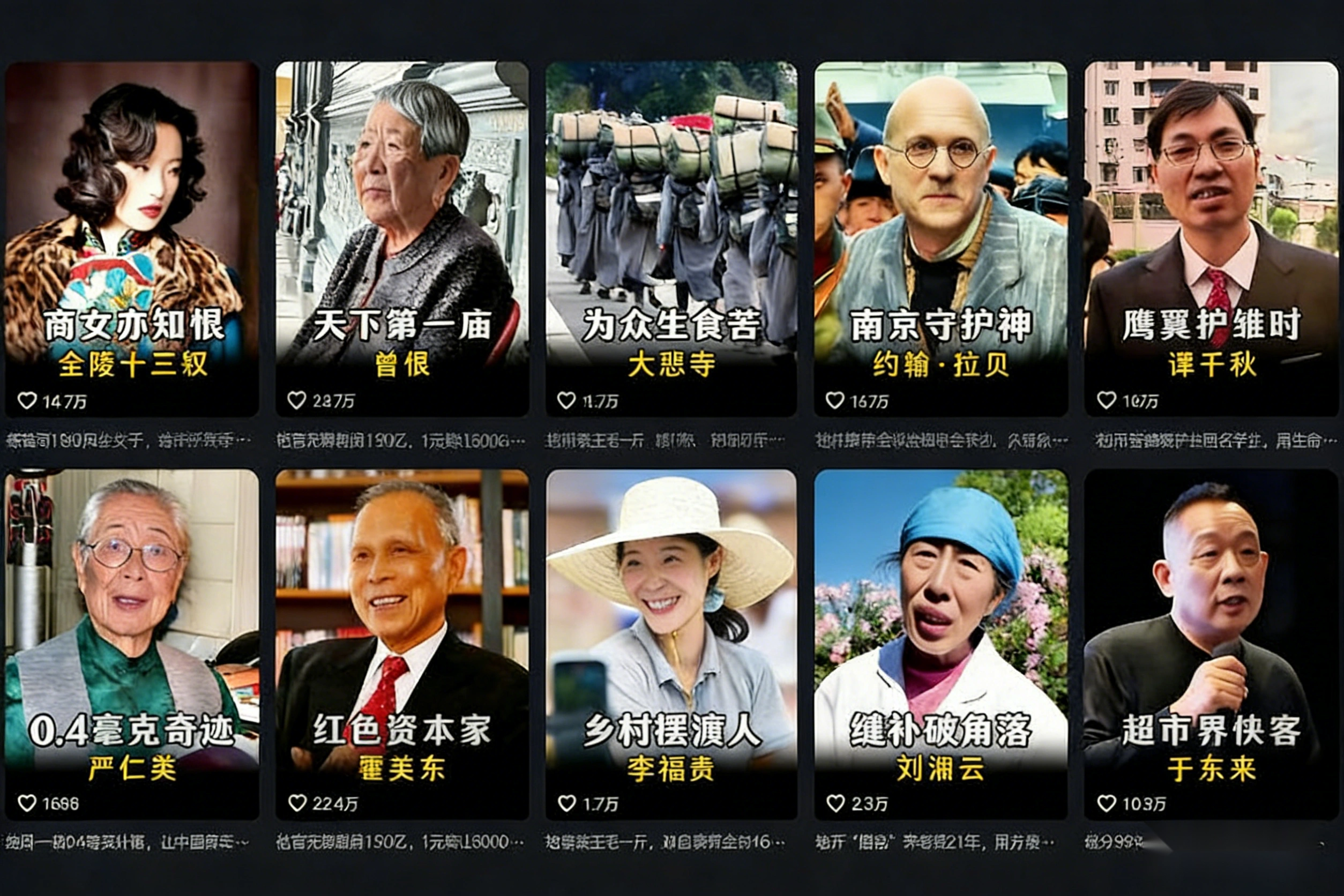 暖心人物科普短视频制作教学配套全部素材(图2)