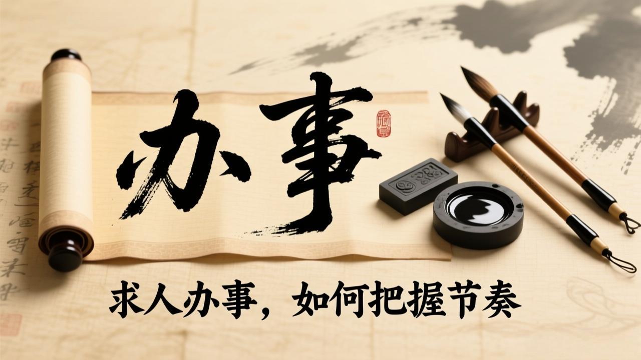 掌握求人办事的节奏，让你事半功倍