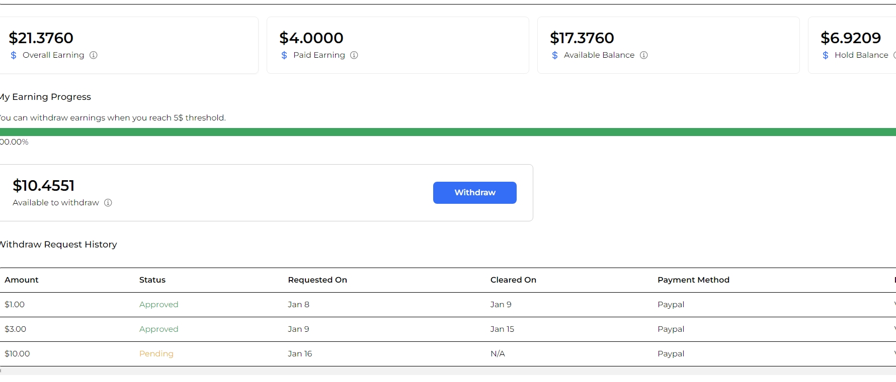 DL文件托管广告全自动G机撸美金项目脚本，单日收益30美金+工作室可批量搞(图4)