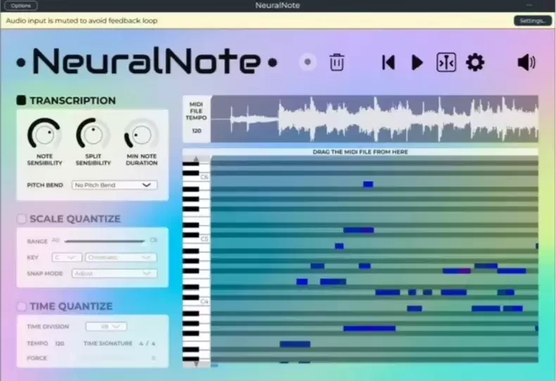 音频转MIDI软件(图2)