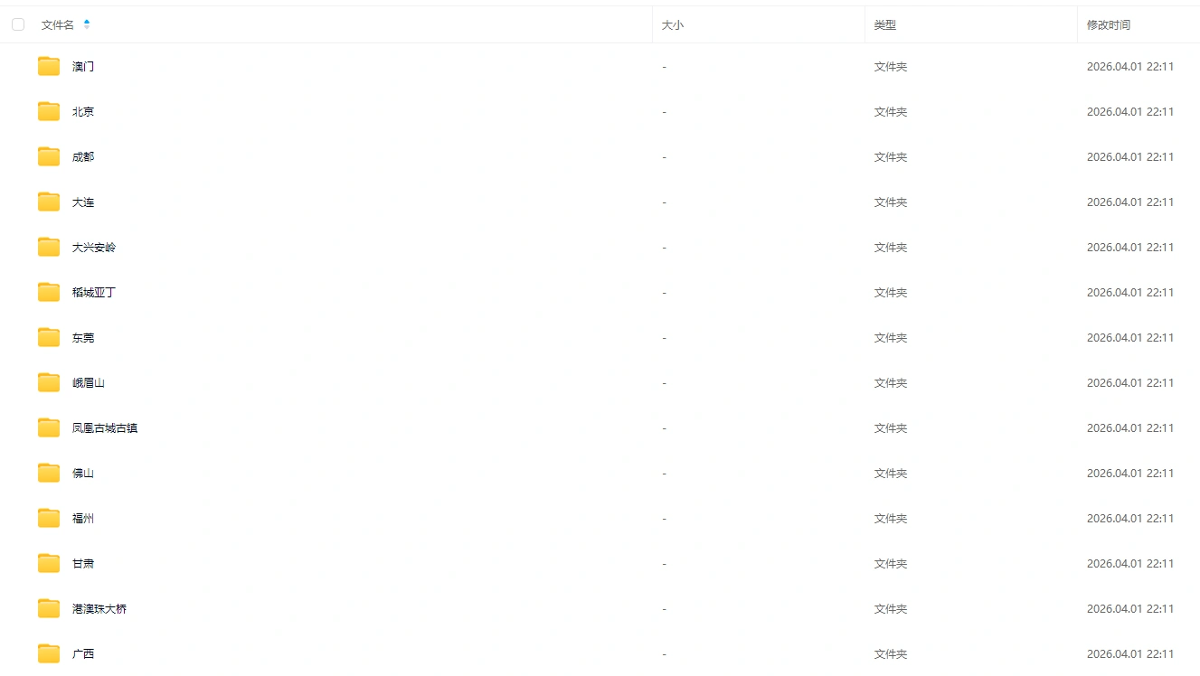 热门全国旅游风景素材！4K全国旅游景点素材库(图2)