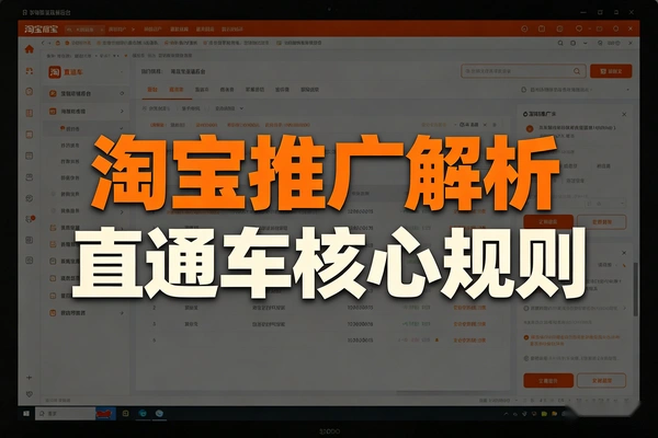 淘宝直通车推广解析掌握核心规则-1 淘宝直通车推广解析掌握核心规则(图1)