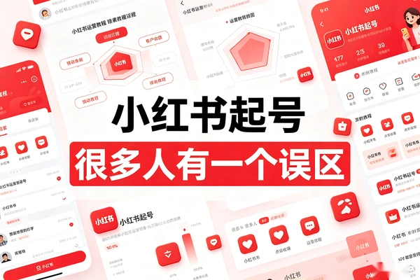小红书起号误区-1 小红书起号误区