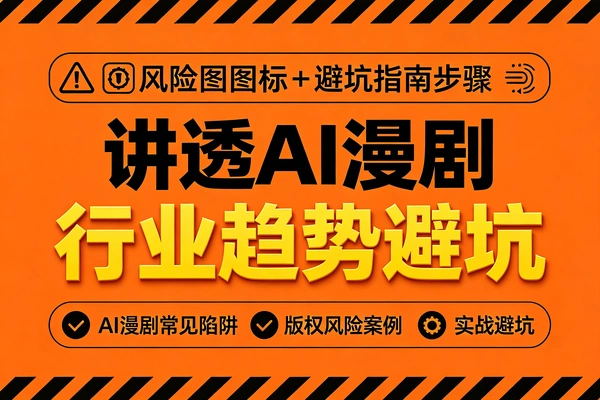 AI漫剧是否值得投入？行业趋势、避坑指南与完整创作流程(图1)