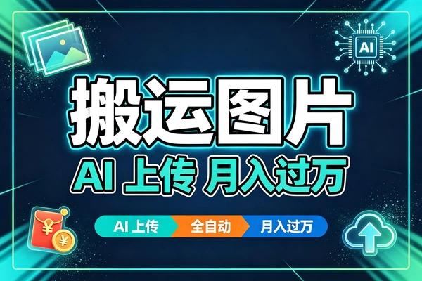 搬运图片就有收益搭配AI上传-1 搬运图片就有收益搭配AI上传(图1)