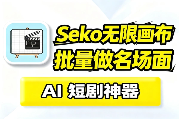 Seko无限画布实战技巧批量打造短剧(图1)