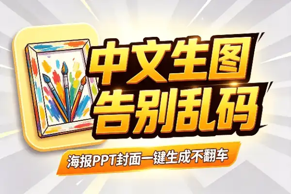 15秒出中文海报，AI终于不翻车了(图1)