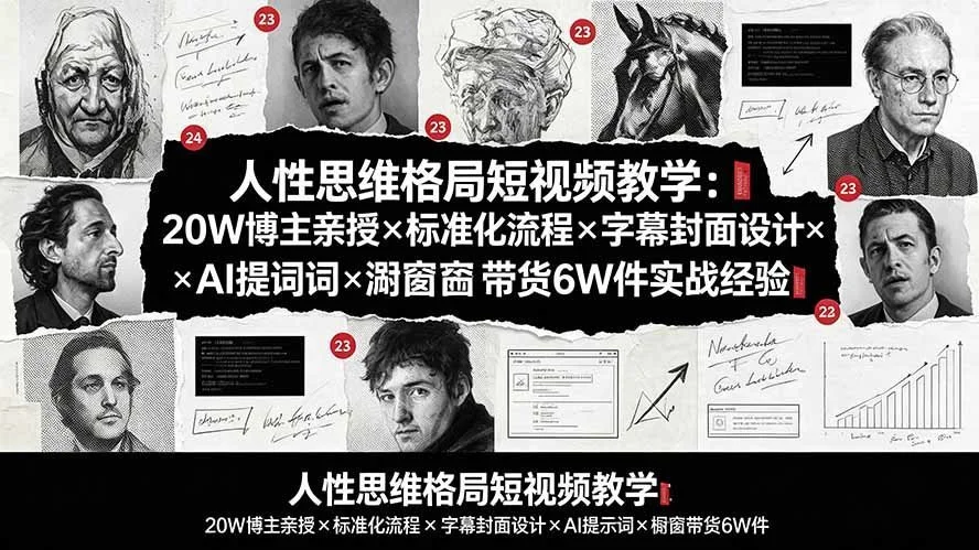 20万粉博主人性思维短视频实战,橱窗带货6万件拆解-4 20万粉博主人性思维短视频实战,橱窗带货6万件拆解(图4)