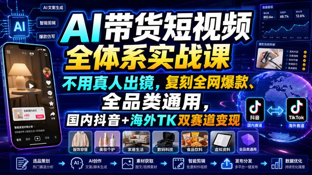 不出镜也能批量造爆款，AI带货全攻略(图2)