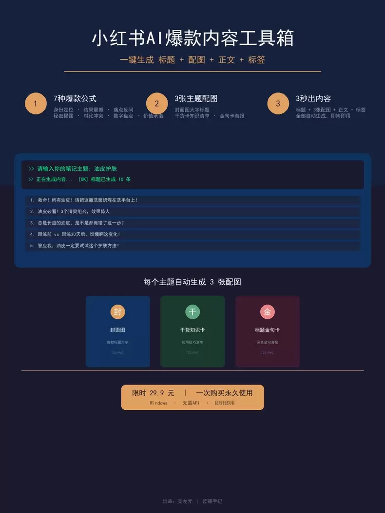 小红书创作神器:标题配图正文一键全包-2 小红书创作神器:标题配图正文一键全包(图2)