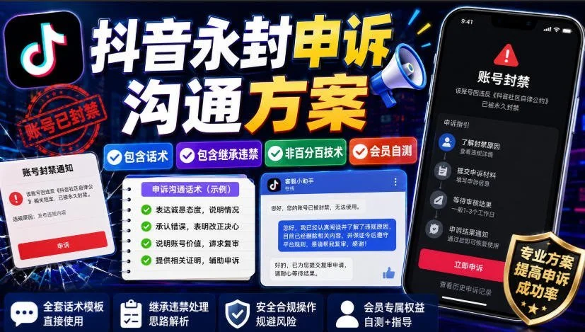 抖音永久封禁申诉要点-2 抖音永久封禁申诉要点(图2)