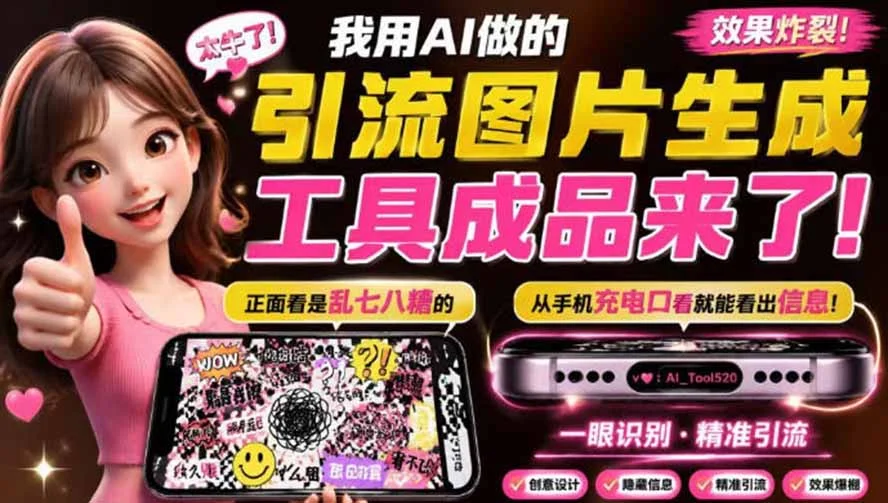微信藏图新玩法:乱码图平放手机“透视”原图-2 微信藏图新玩法:乱码图平放手机“透视”原图(图2)