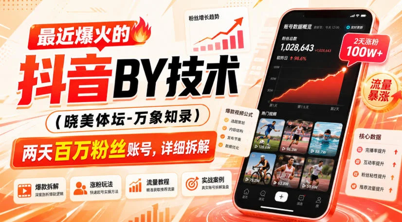 抖音搬运新玩法拆解:两天涨粉百万的账号是怎么做的-2 抖音搬运新玩法拆解:两天涨粉百万的账号是怎么做的(图2)