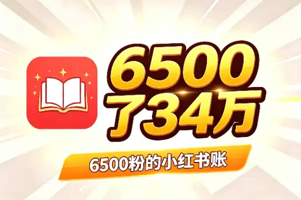 6500粉的小红书账号,靠一个冷门单品赚了34万-1 6500粉的小红书账号,靠一个冷门单品赚了34万-1