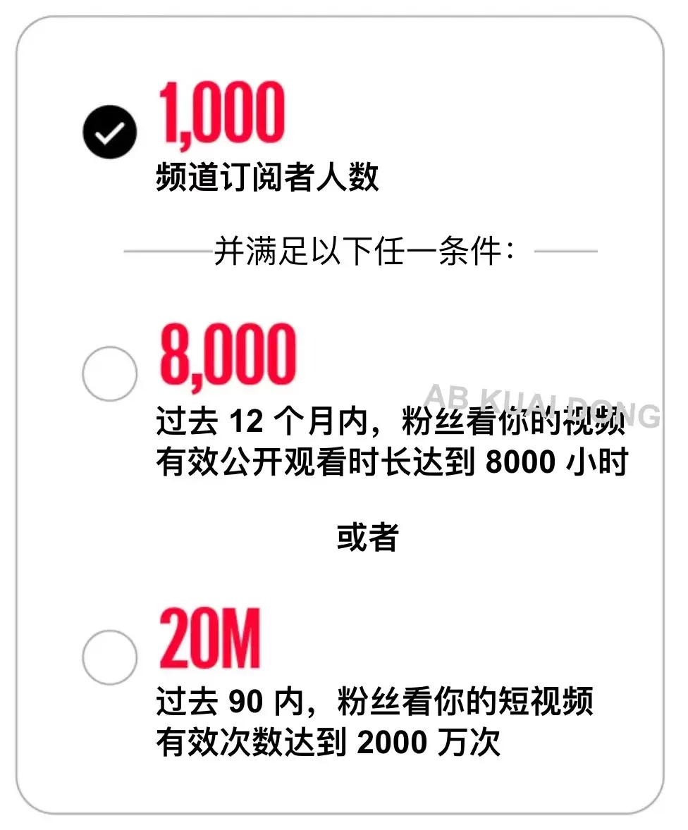YouTube 创作者激励门槛翻倍，2027年起执行-2