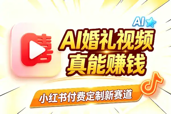 AI婚礼视频，真能赚钱的新赛道(图1)