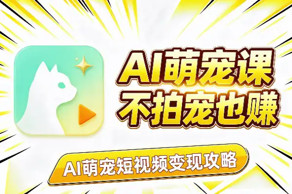 AI萌宠短视频：猫咪慢生活变现全攻略(图1)